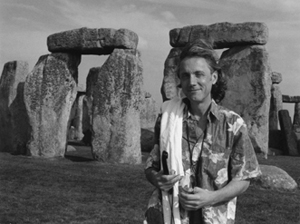 Richard Tarnas at Stonehenge.